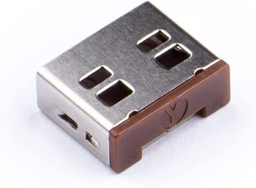 SmartKeeper Basic USB-A Port Blocker braun
