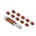 Smart Keeper RJ45 Port Lock with Key - 10 Locks 1 Key (Brown)