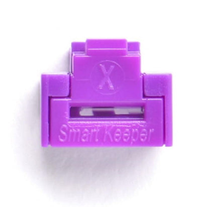 SmartKeeper Essential / 100 x RJ45 Port Blockers without Lock Key Basic/Purple 100 Pieces purple