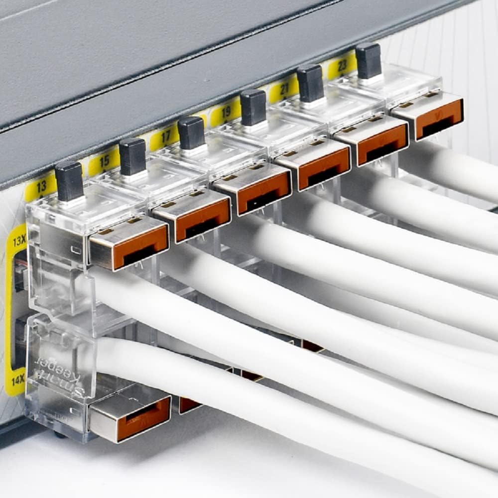 SmartKeeper Basic LAN Cable Lock braun