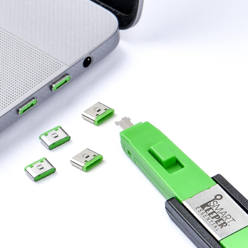 SmartKeeper Essential / 4 x USB C Port Blockers + Key/