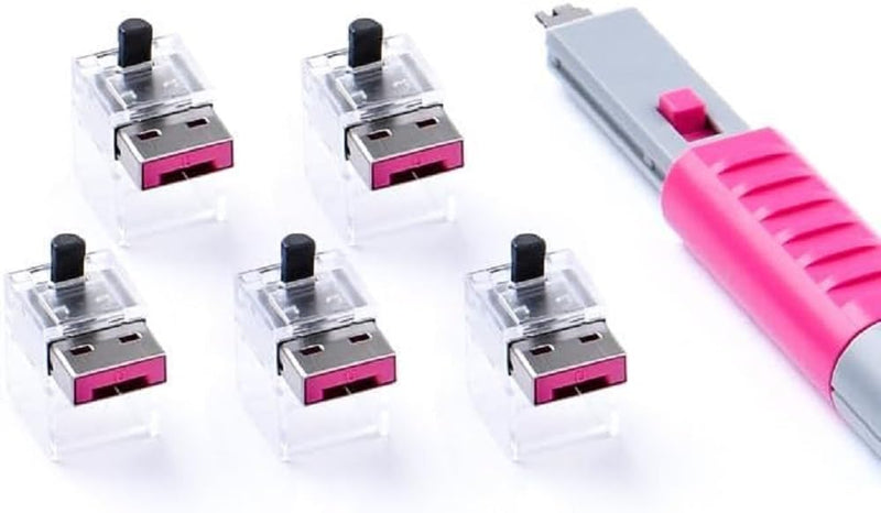 SmartKeeper Basic LAN Cable Lock pink 5 S