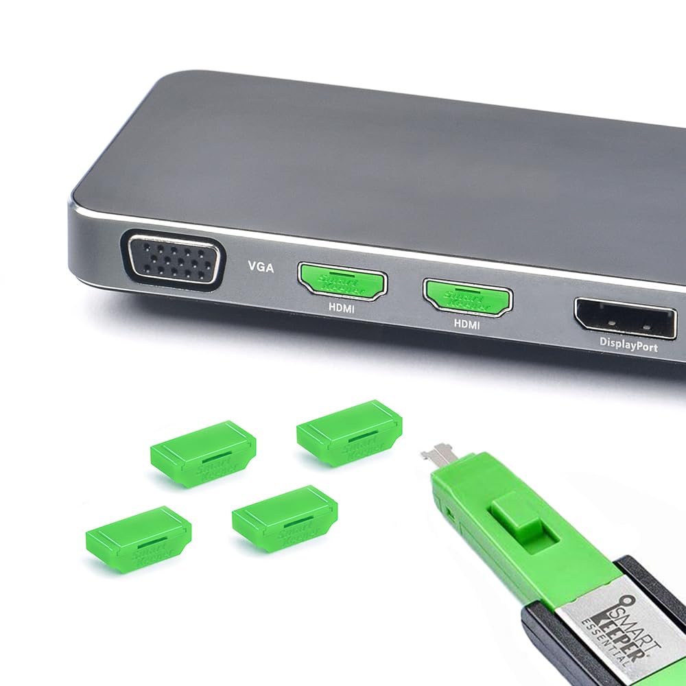 SmartKeeper Essential / 4 x HDMI Port Blockers with Key/