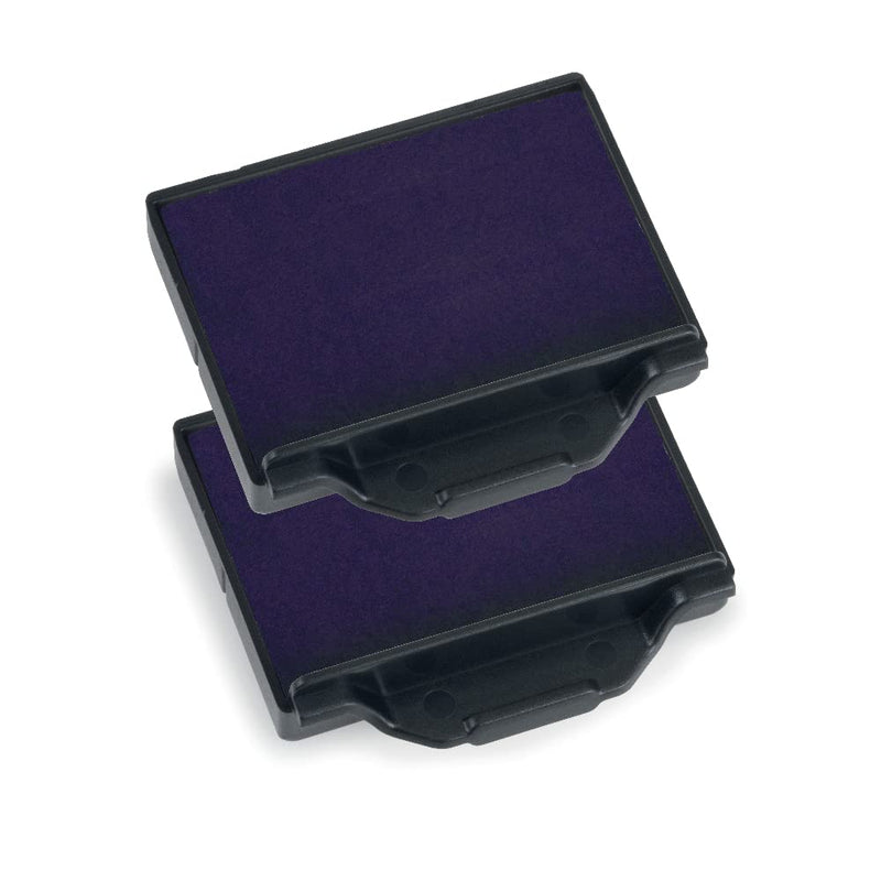 Trodat Ersatzkissen 6/50 für Professional 5200, 5030, 5430, 5430/L, 5431, 5546 und 5435 – Farbe Violett, 2er-Pack