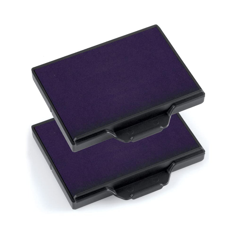 Trodat Replacement Ink Pads 6/58 - Pack of 2 - Violet Ink - For The Professional 5208, 5480 and former models 4208, 4480 and 4258 violett