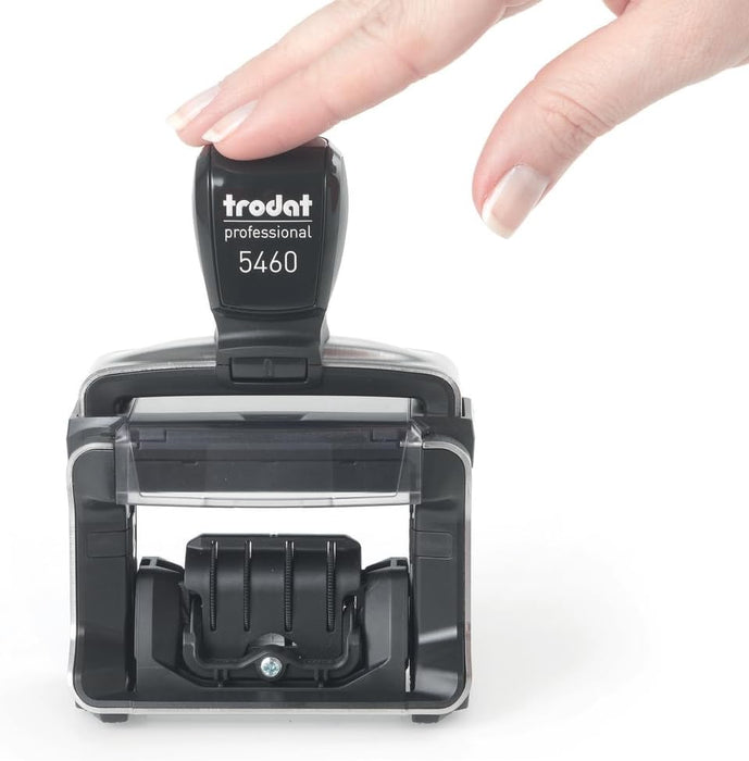 Trodat Replacement Ink Pads 6/57 - Pack of 2 - Black Ink - For The Professional 5474, 5207 and 5470