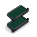 Trodat Replacement Ink Pads 6/4910 - Pack of 2 - Green Ink - for the Printy 4910 and 4810