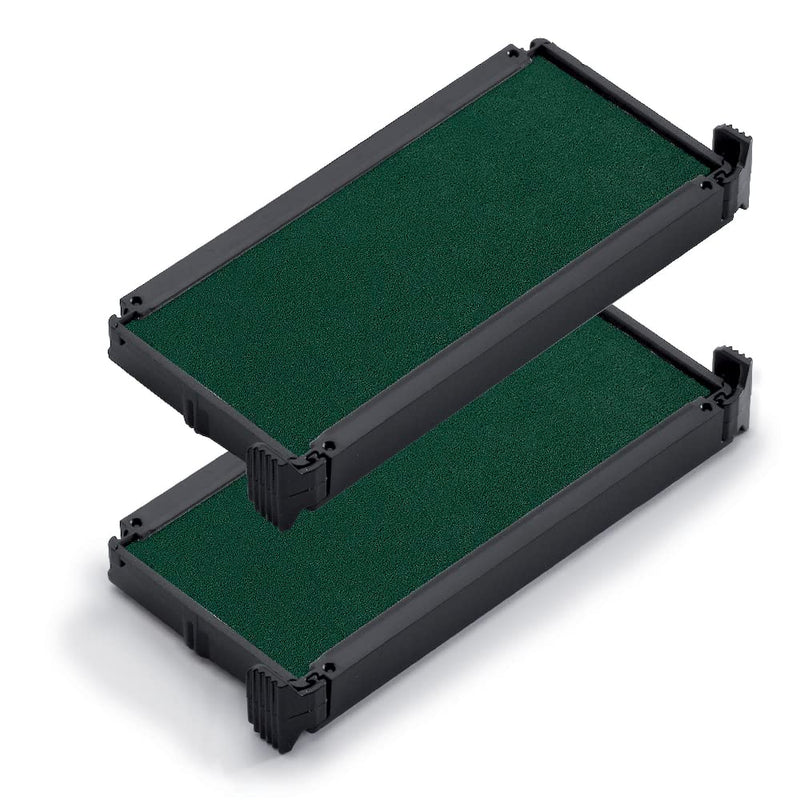 Trodat Replacement Ink Pads 6/4913 – Pack of 2 – Green Ink – for the Printy 4913, 4913 Typo and 4953
