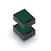Trodat Replacement Ink Pads 6/4921 - Pack of 2 - Green Ink - For The Printy 4921 Green Small Ink Pad