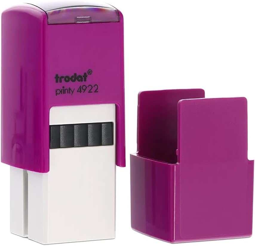 Trodat Printy 4922 Replacement Ink Pad - Red (Pack of 2)