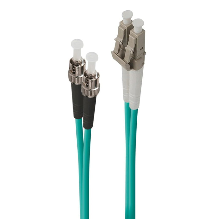 ALOGIC Cable Fibra Optics LC-ST Multi Mode Duplex LSZH OM4 2 m
