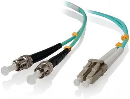 ALOGIC Cable Fibra Optics LC-ST Multi Mode Duplex LSZH OM4 2 m