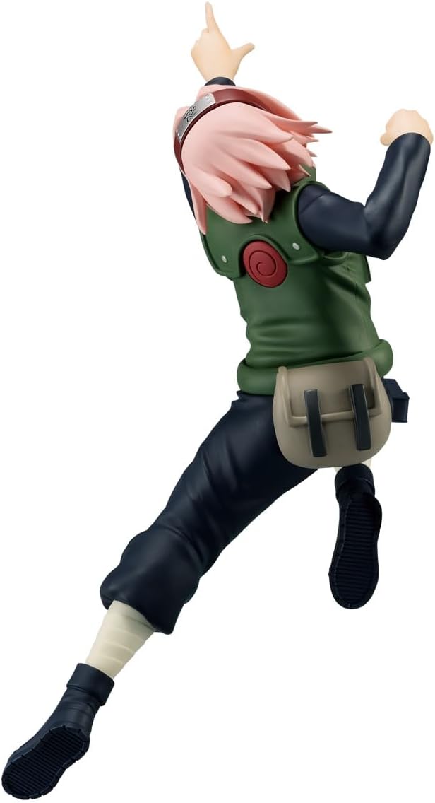 Banpresto Haruno Sakura II Naruto Shippuden Vibration Stars Actionfigur, 14 cm, Mehrfarbig, BP88867P