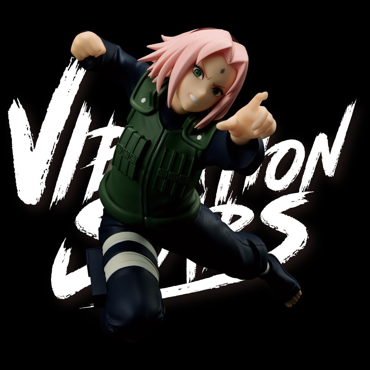 Banpresto Haruno Sakura II Naruto Shippuden Vibration Stars Actionfigur, 14 cm, Mehrfarbig, BP88867P