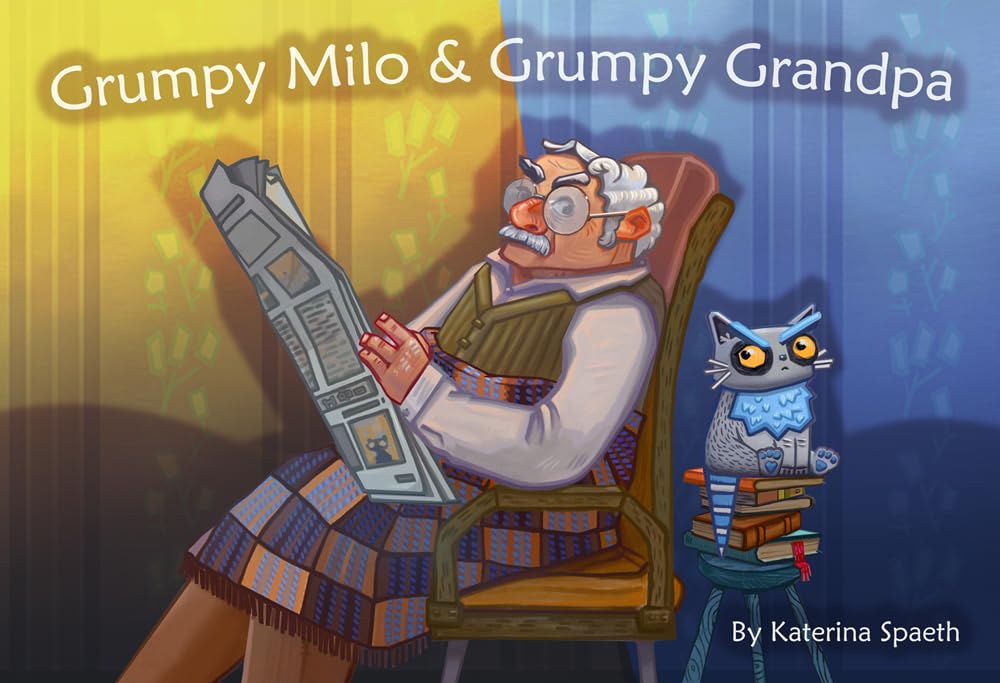 Grumpy Milo & Grumpy Grandpa (English/Ukrainian Bilingual Edition