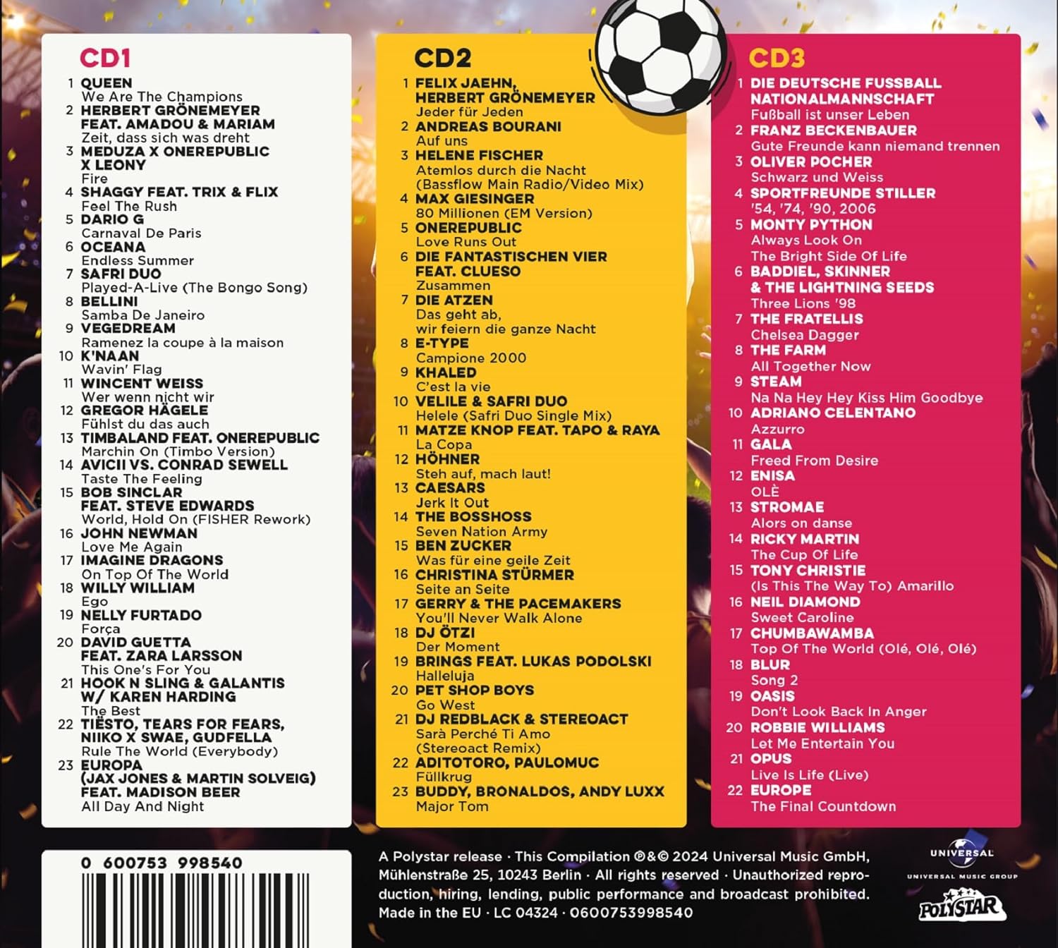 Fussball Sommerparty 2024
