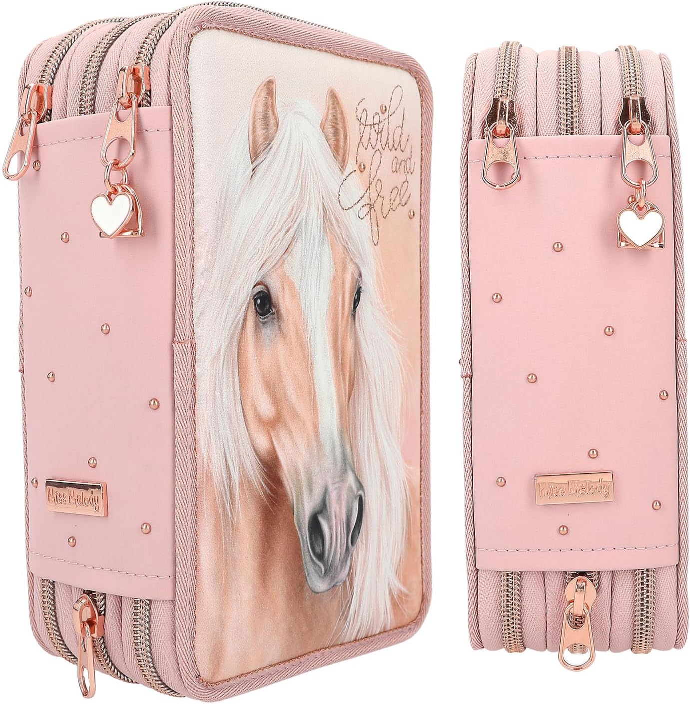 Miss Melody - Triple Pencil Case Romantic ( 0411773 )