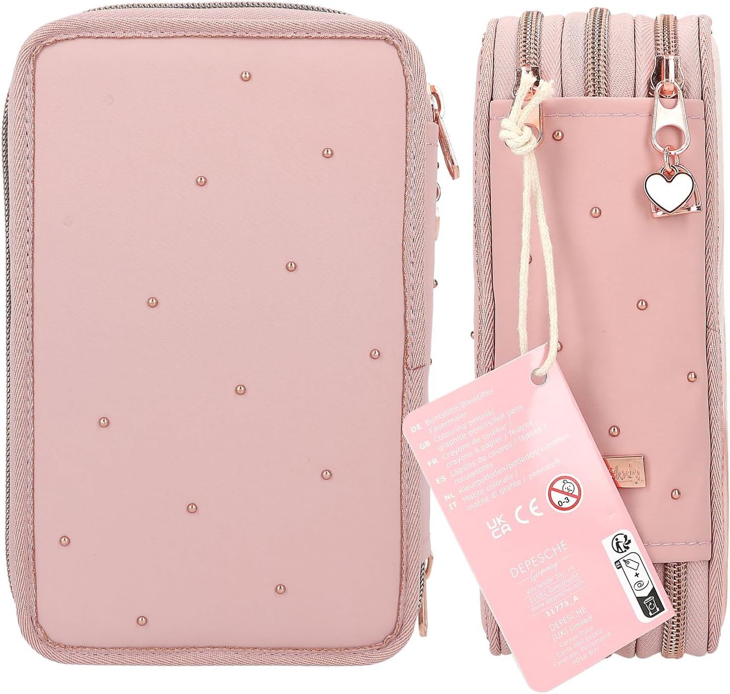 Miss Melody - Triple Pencil Case Romantic ( 0411773 )