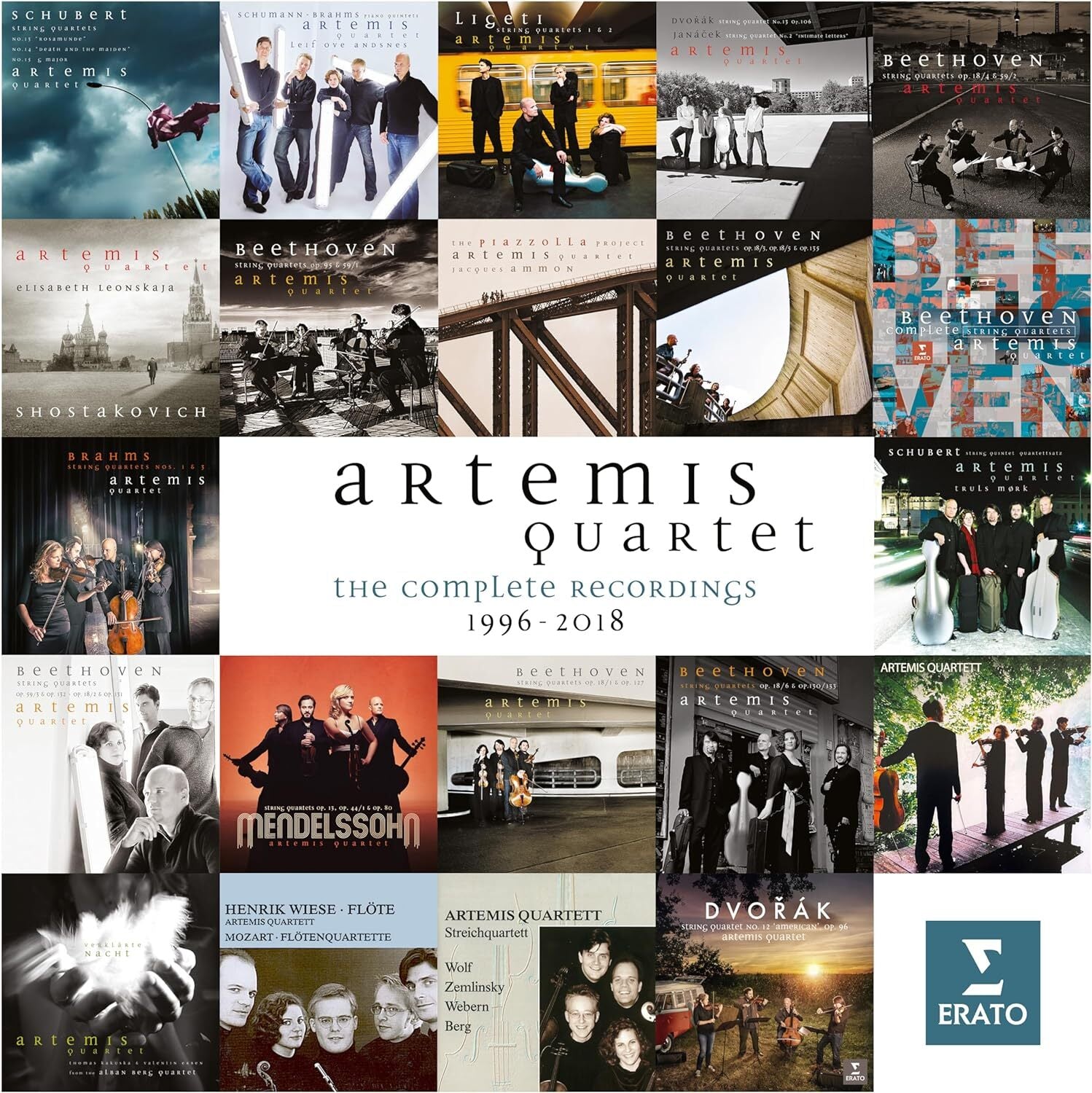 Artemis Quartet: The Complete Recordings 1996-2018