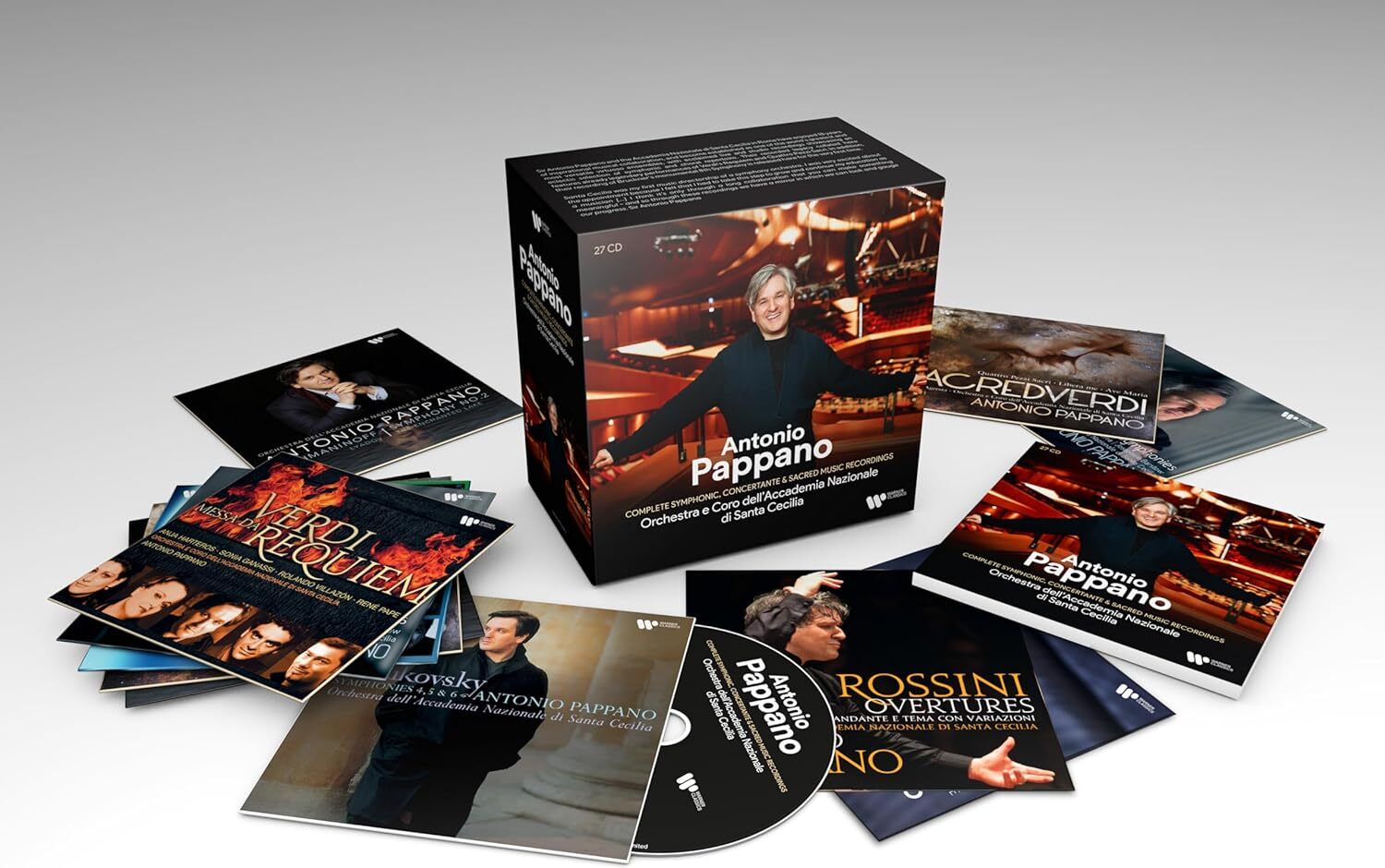 Antonio Pappano: Complete Symphonic, Concertante & Sacred...