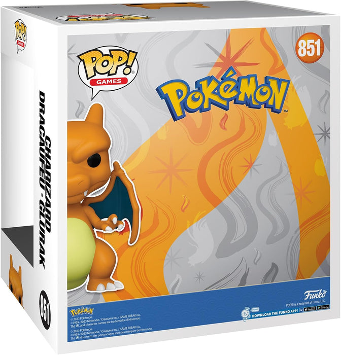 Funko POP! Jumbo: Pokemon - Charizard - Collectable Vinyl Figure - Gift Idea - Official Merchandise - Toys for Kids & Adults - Video Games Fans - Model Figure for Collectors and Display