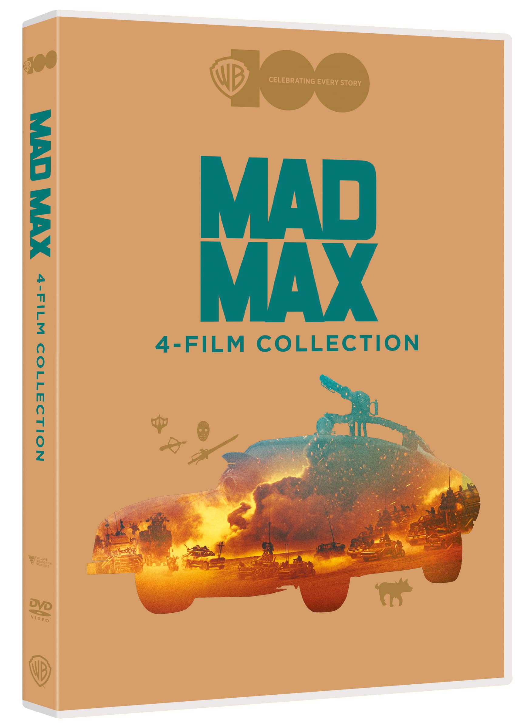WB 100 MAD MAX 4 FILM COLLECTION (DS