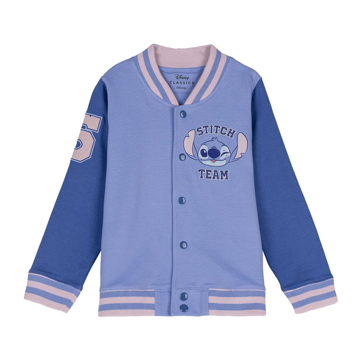 CERDÁ LIFE'S LITTLE MOMENTS Unisex Sudadera De Stitch Con Cierre De Botones Sweatshirt (pack of 1)