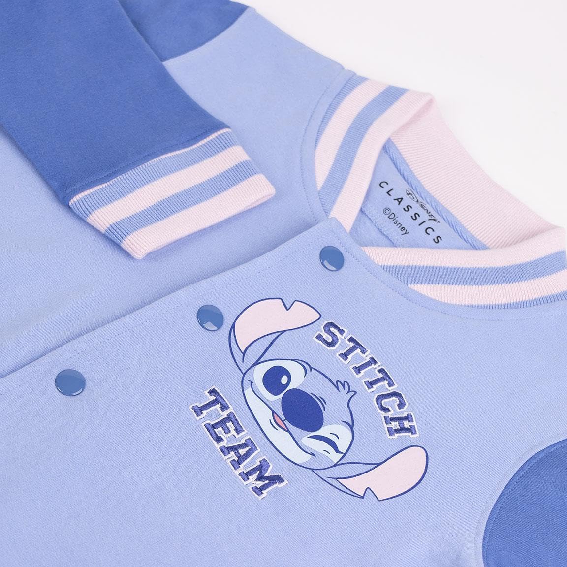 CERDÁ LIFE'S LITTLE MOMENTS Unisex Sudadera De Stitch Con Cierre De Botones Sweatshirt (pack of 1)
