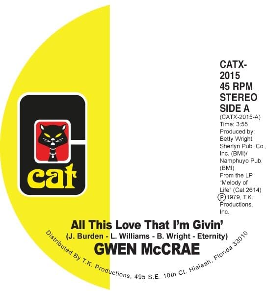 all this love i'm giving