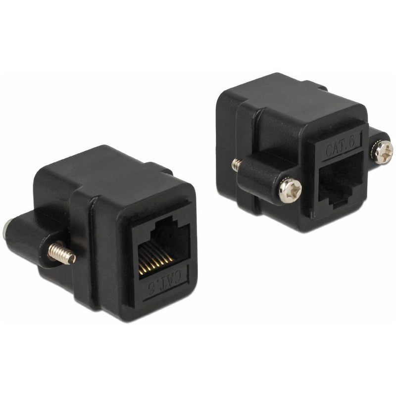 DELOCK RJ45 Adapter RJ45 -> RJ45 Bu/Bu Cat6 ungesc