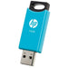 HP v212w USB 2.0 Flash Drive - Blue - 16GB 16GB Pack of 1 Blue