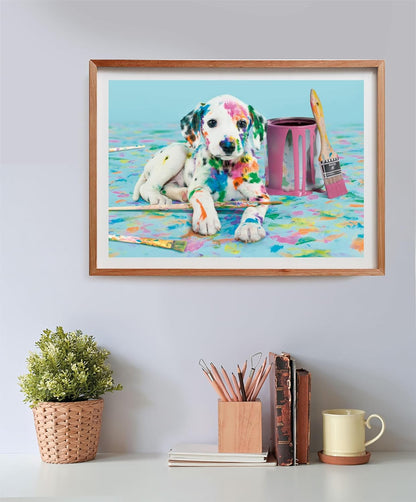 Clementoni 35545 Jigsaw Collection-Funny 500 Pieces-Poster Included, Puzzle for Adults 14-99 Years, Gift for Men/Women, Dalmatian, Dogs, Animal, Made in Italy, Multicolor
