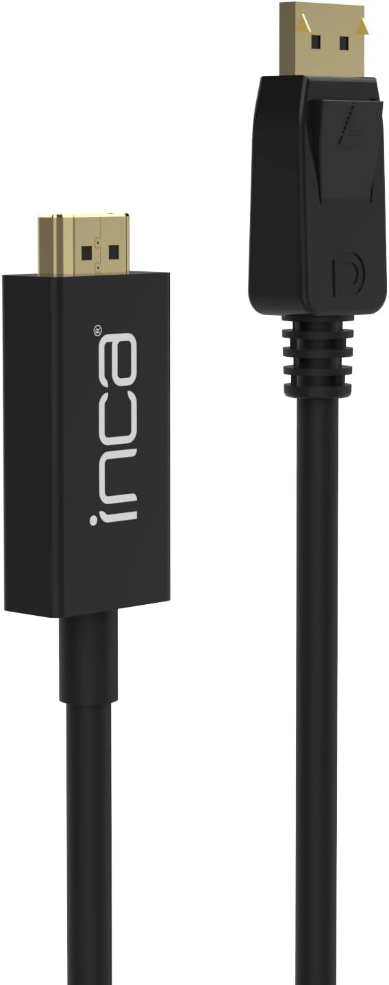 Inca 1.5m Display Port to HDMI 1.4 Adapter Cable