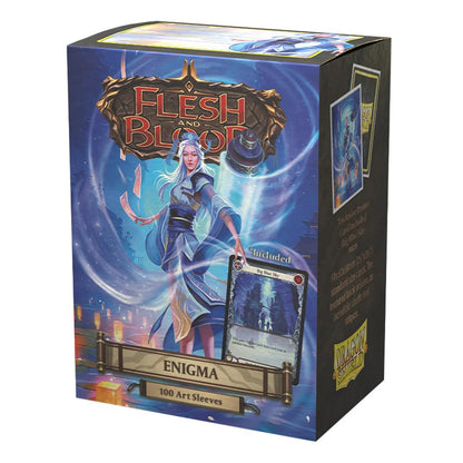 Dragon Shield 100ct Card Sleeves: Matte Art Flesh & Blood Enigma