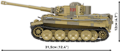 Cobi - World War II - Panzer VI Tiger 131 1270 pcs - (Not For Sale In Hungary) /Toys