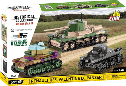 Cobi - World War II - 3 Tank Pack 620 pcs - (Not For Sale In Hungary) /Toys