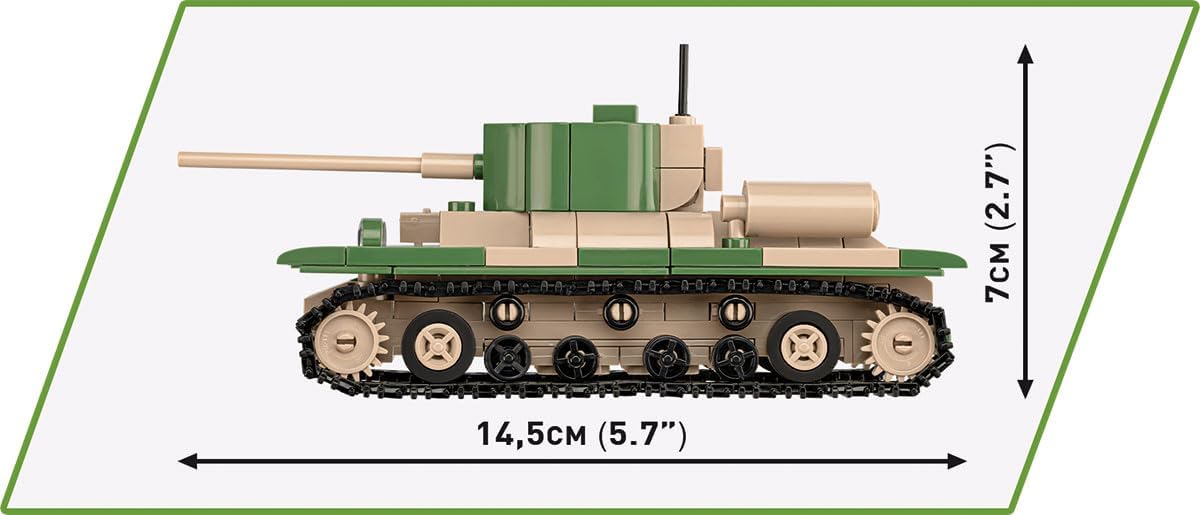 Cobi - World War II - 3 Tank Pack 620 pcs - (Not For Sale In Hungary) /Toys