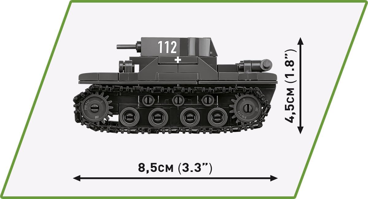Cobi - World War II - 3 Tank Pack 620 pcs - (Not For Sale In Hungary) /Toys