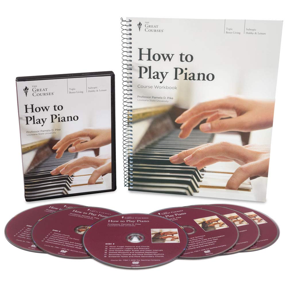 Great Courses-How To Play Piano -6Dvd+Book