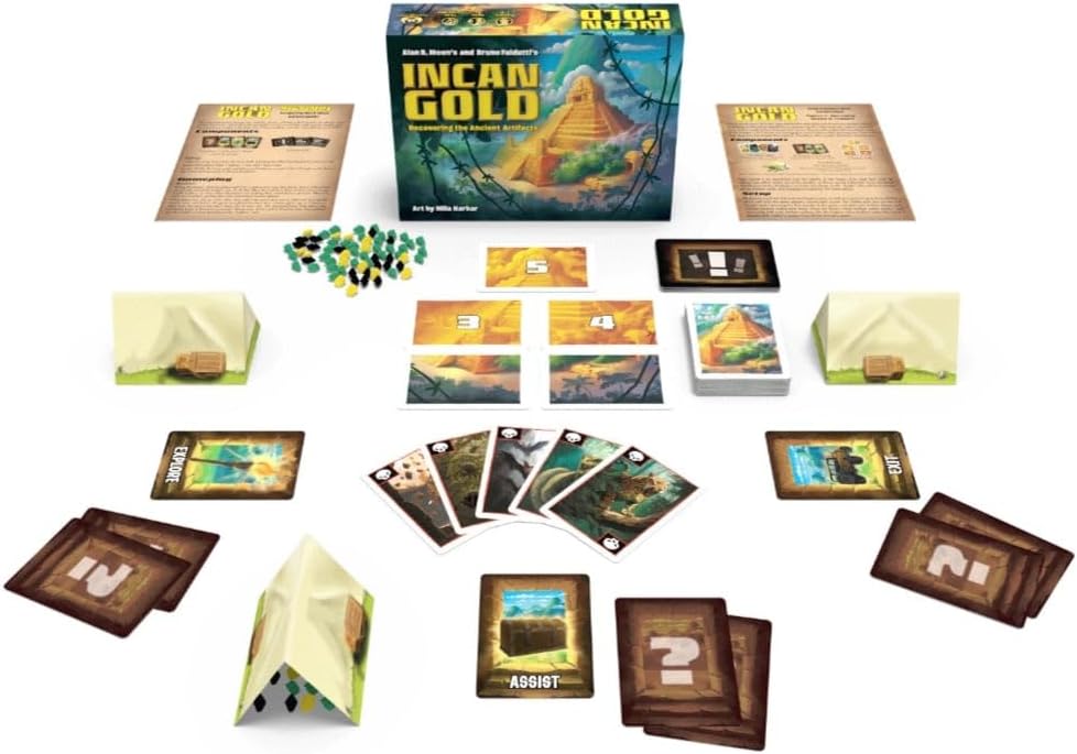 Eagle-Gryphon Games Incan Gold - Recovering The Ancient Artifacts (2024 Edition)