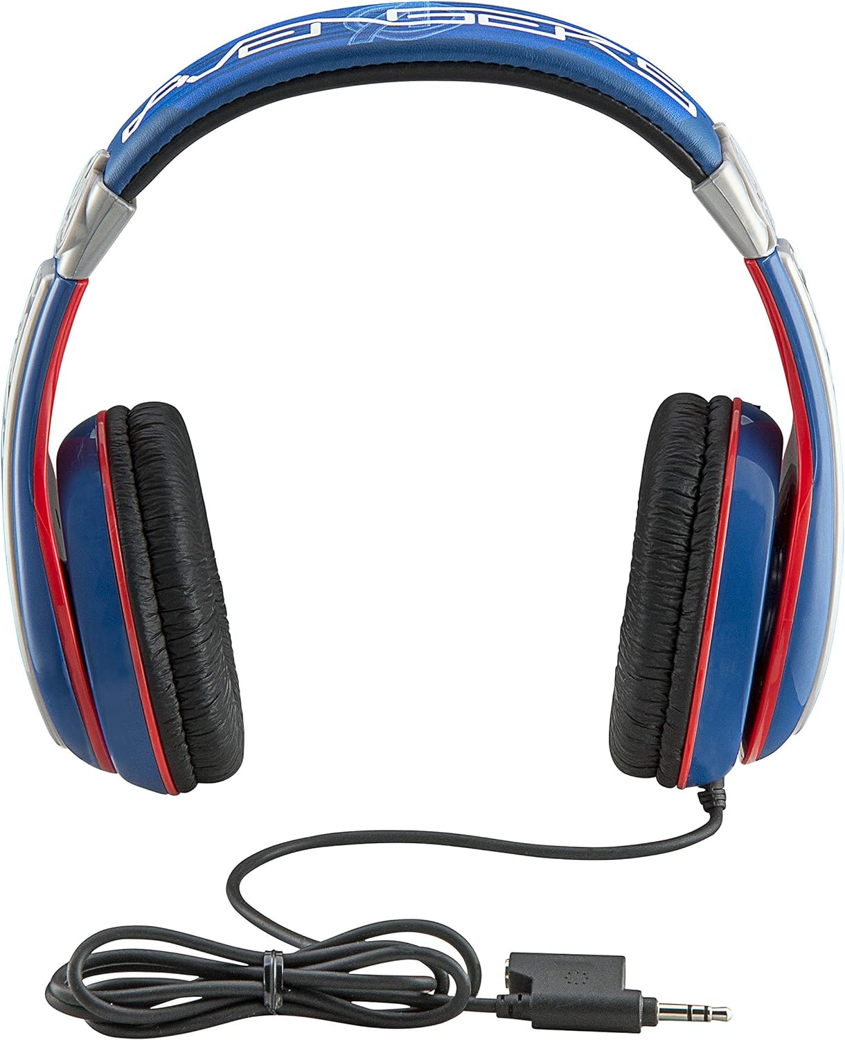 eKids Marvel Avengers Assemble Kid friendly cuffie volume ridotto con Iron Man Hulk Capitan America e Thor Graphics - Gli stili possono variare