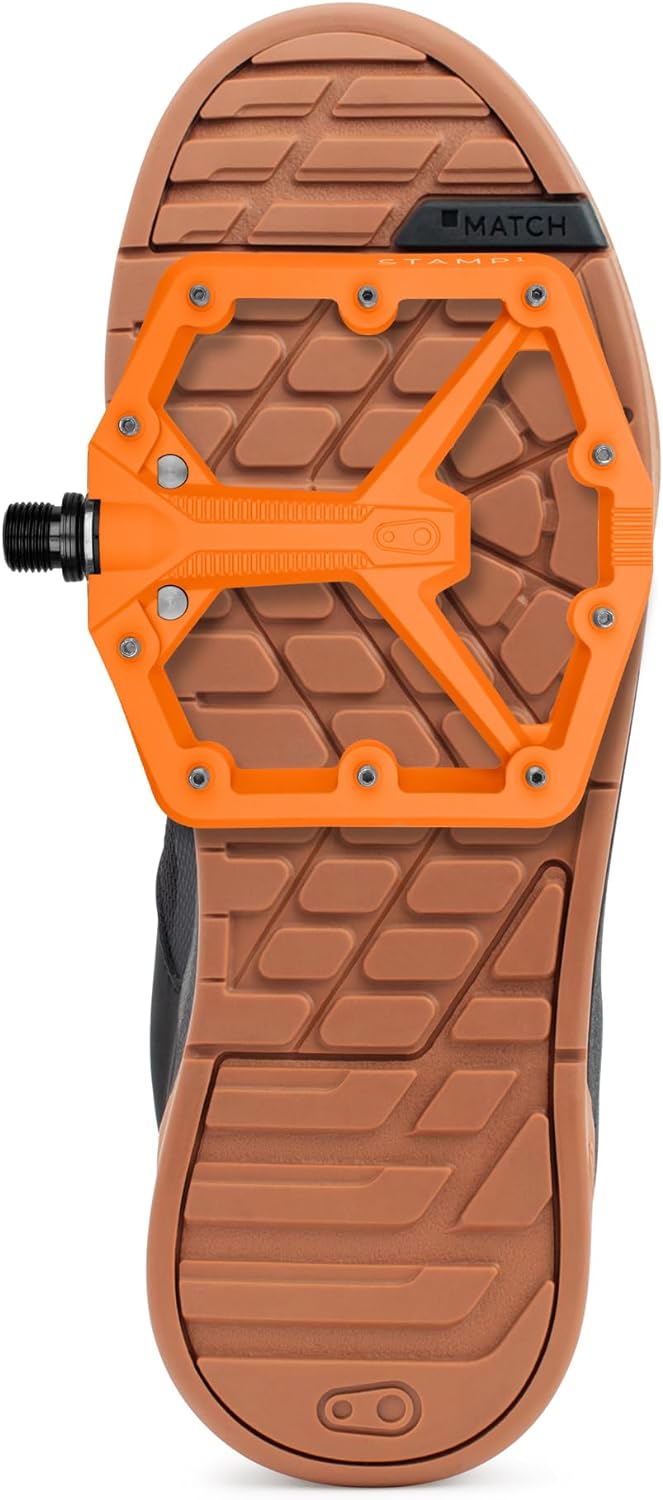 Crankbrothers Stamp Flat BMX/MTB Bike Pedal - Platform Bicycle Pedal, Minimal Profile, Adjustable Grip