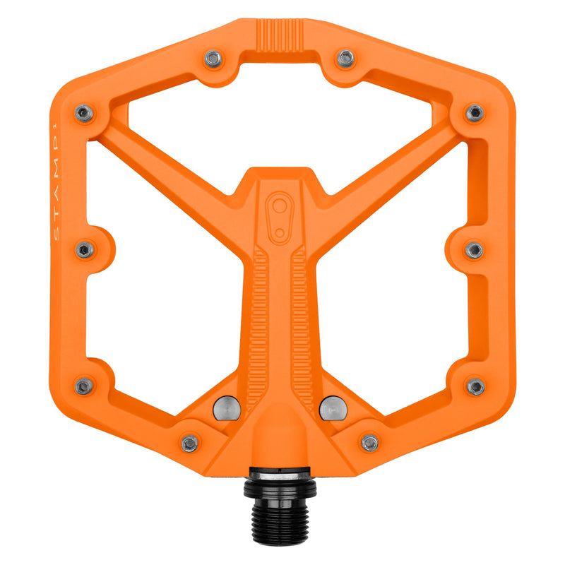 Crankbrothers Stamp Flat BMX/MTB Bike Pedal - Platform Bicycle Pedal, Minimal Profile, Adjustable Grip