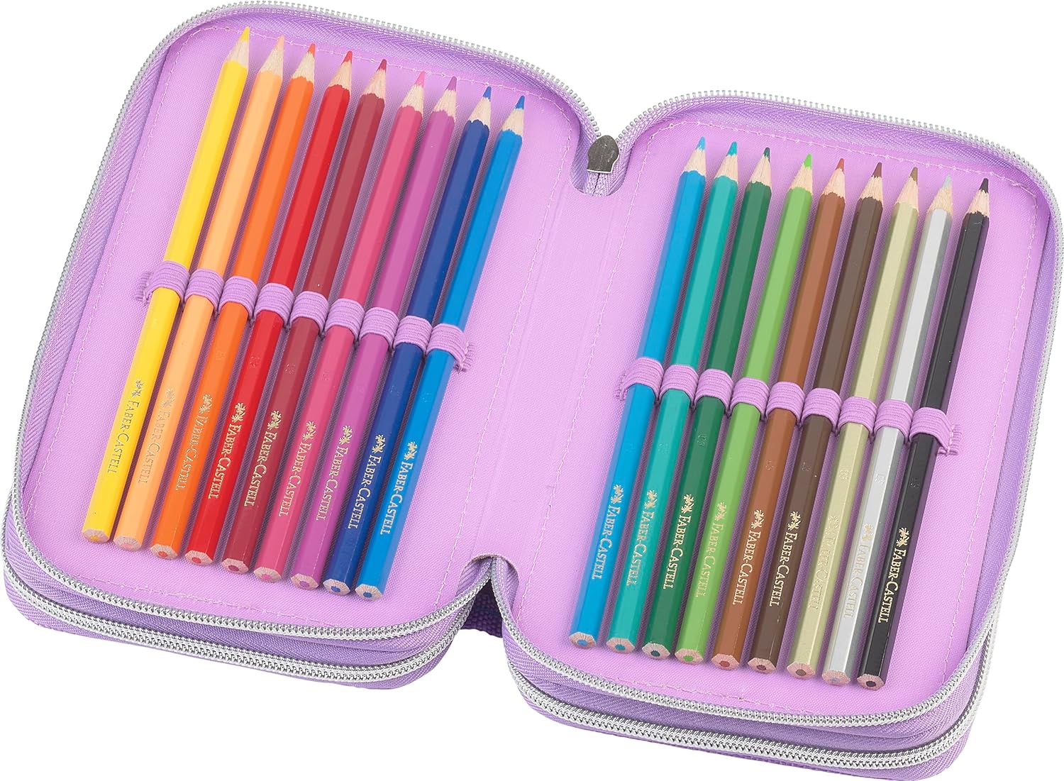Faber-Castell 573041 - Triple School Pencil Case