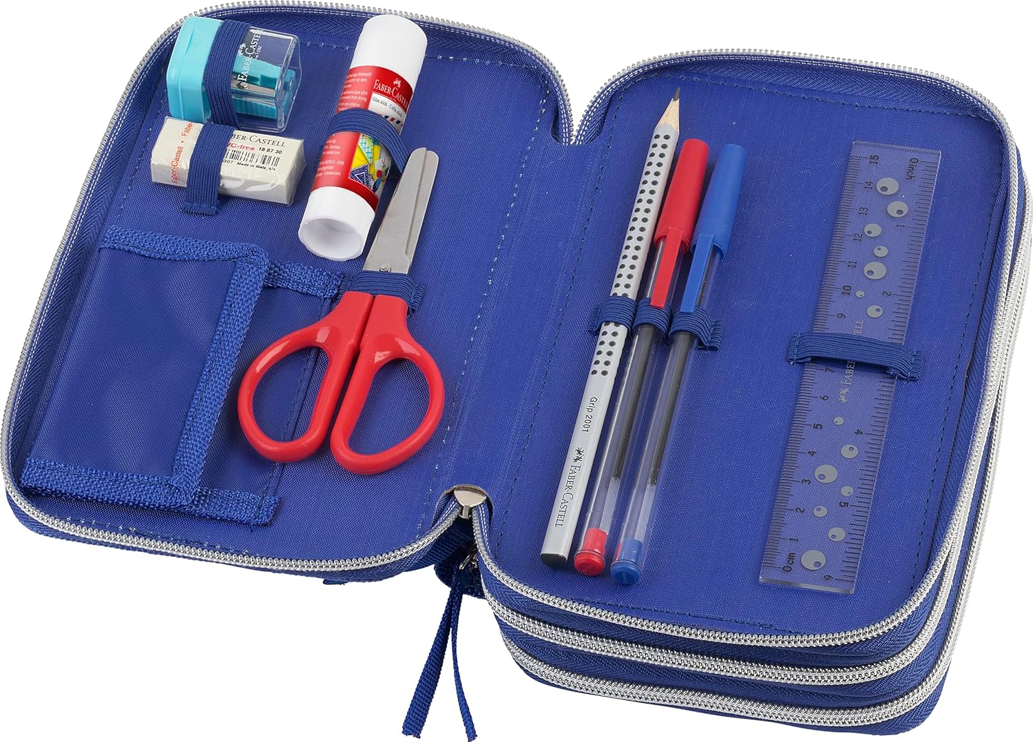 Faber-Castell - Estuche Escolar Triple