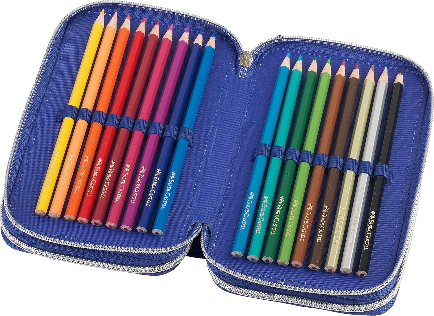 Faber-Castell - Estuche Escolar Triple