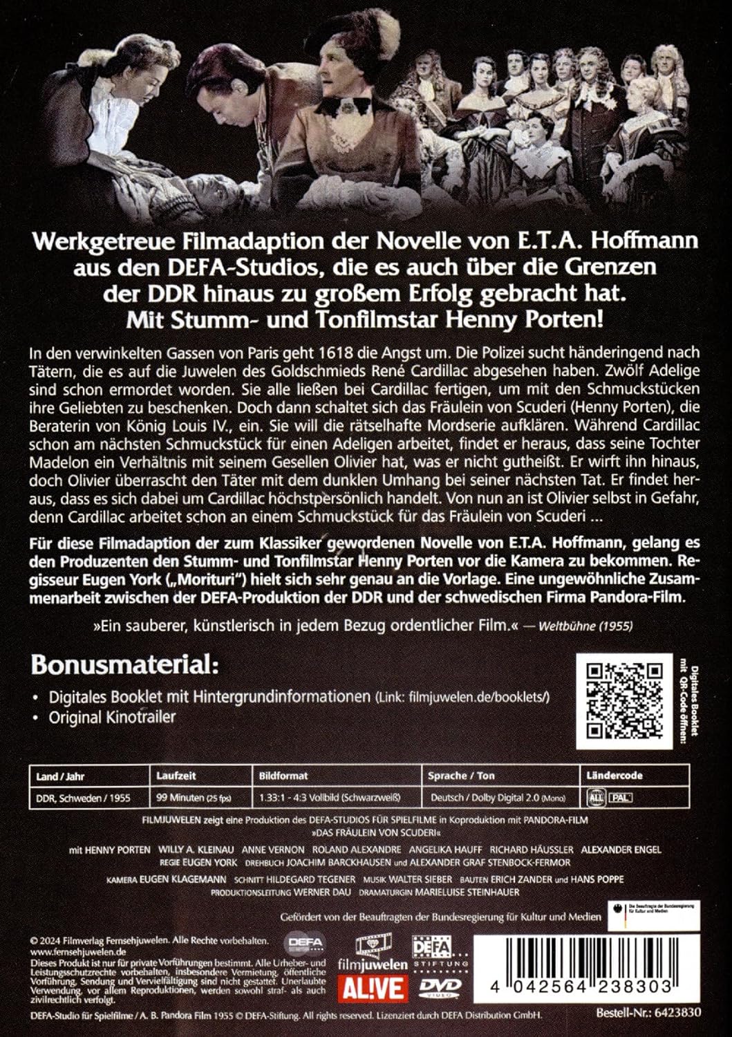 Das Fräulein von Scuderi (E. T. A. Hoffmann) (Neuauflage