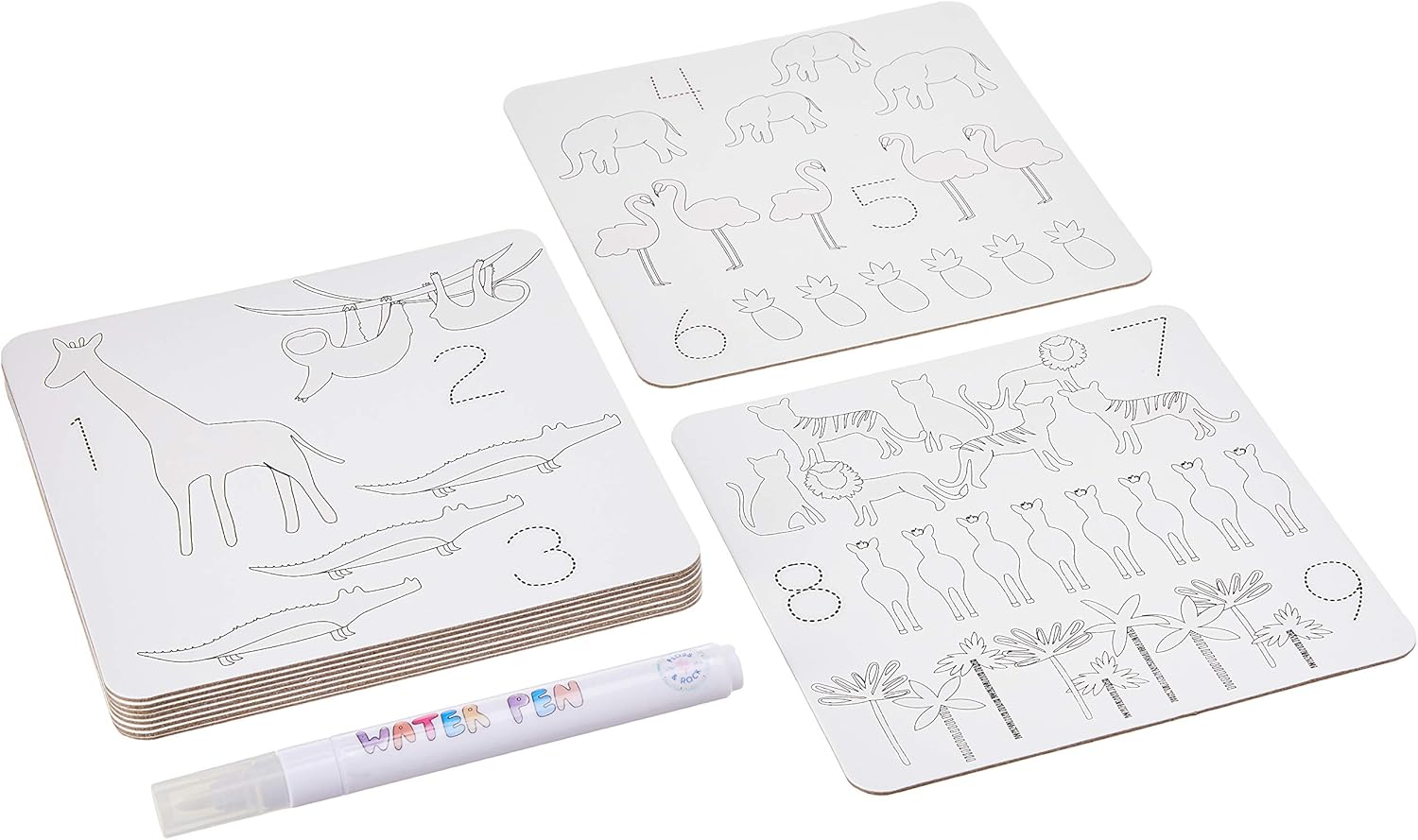 Floss & Rock: Water Pen & Cards - Jungle