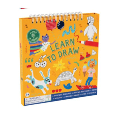 Floss and Rock Leren tekenen, huisdieren, 7 inch lengte, tekenboek voor kinderen