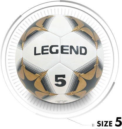 Mondo Toys - LEGEND genaaide voetbal - officieel product - maat 5-400 g - 13989